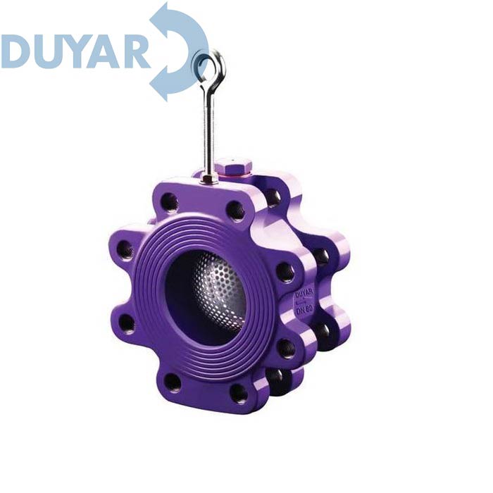 Фильтр межфланцевый сферической формы DUYAR